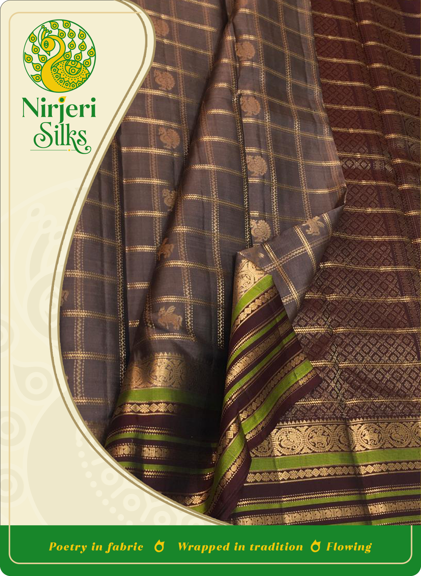 Kanjivaram Style Soft Silk